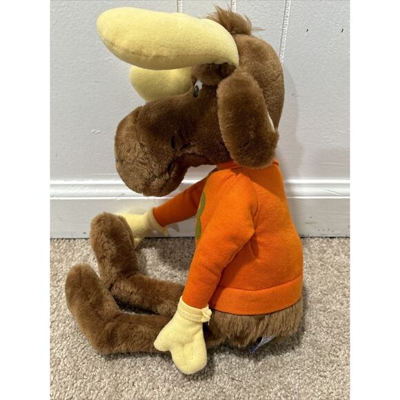 Vintage 1982 Bullwinkle Plush Toy Wallace Berrie W/ Tag Made In Korea - Picture 3 of 8
